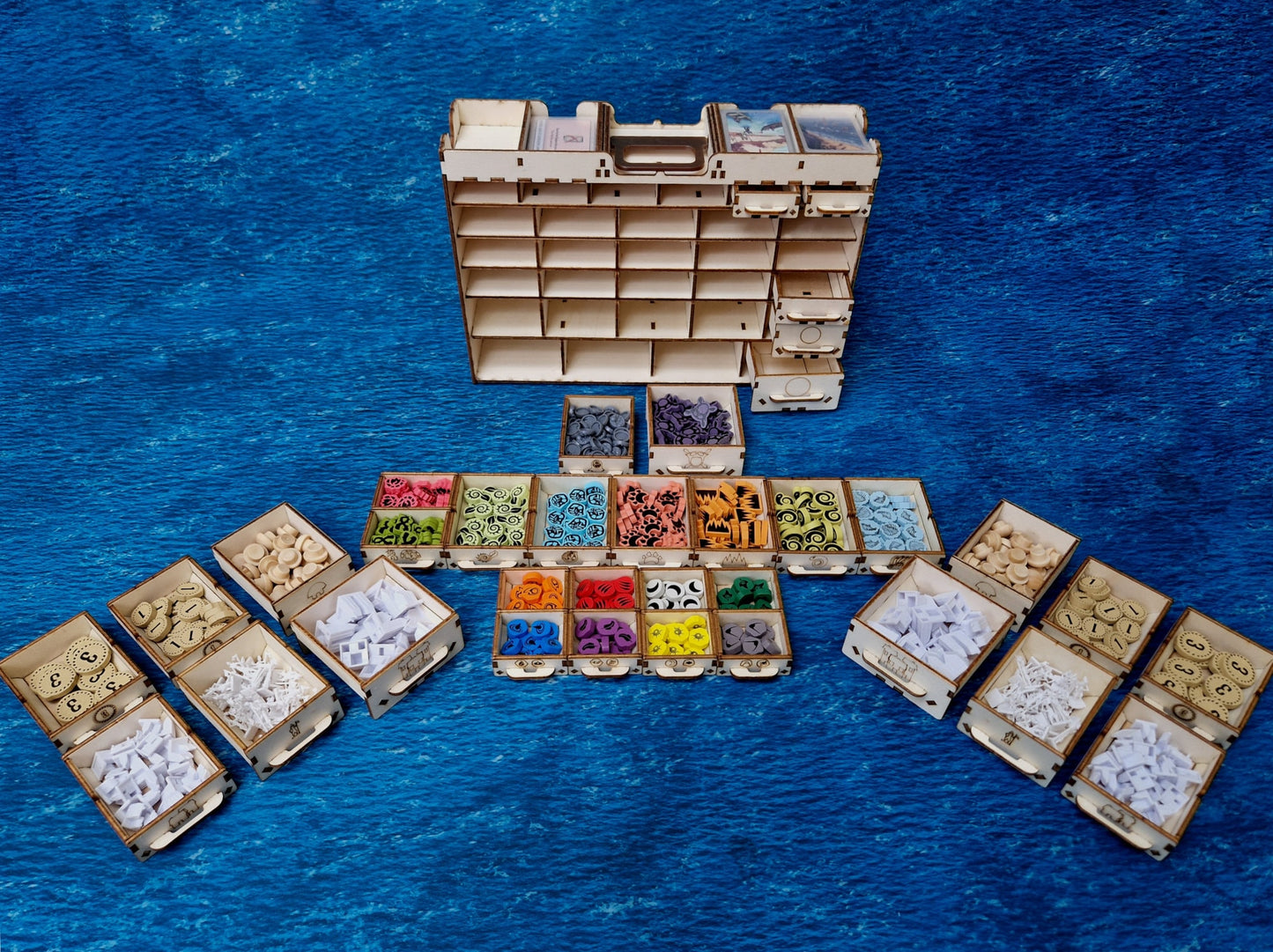Spirit Island "Future Resilient" Storage Chest. Holds every expansion with enough space for more!