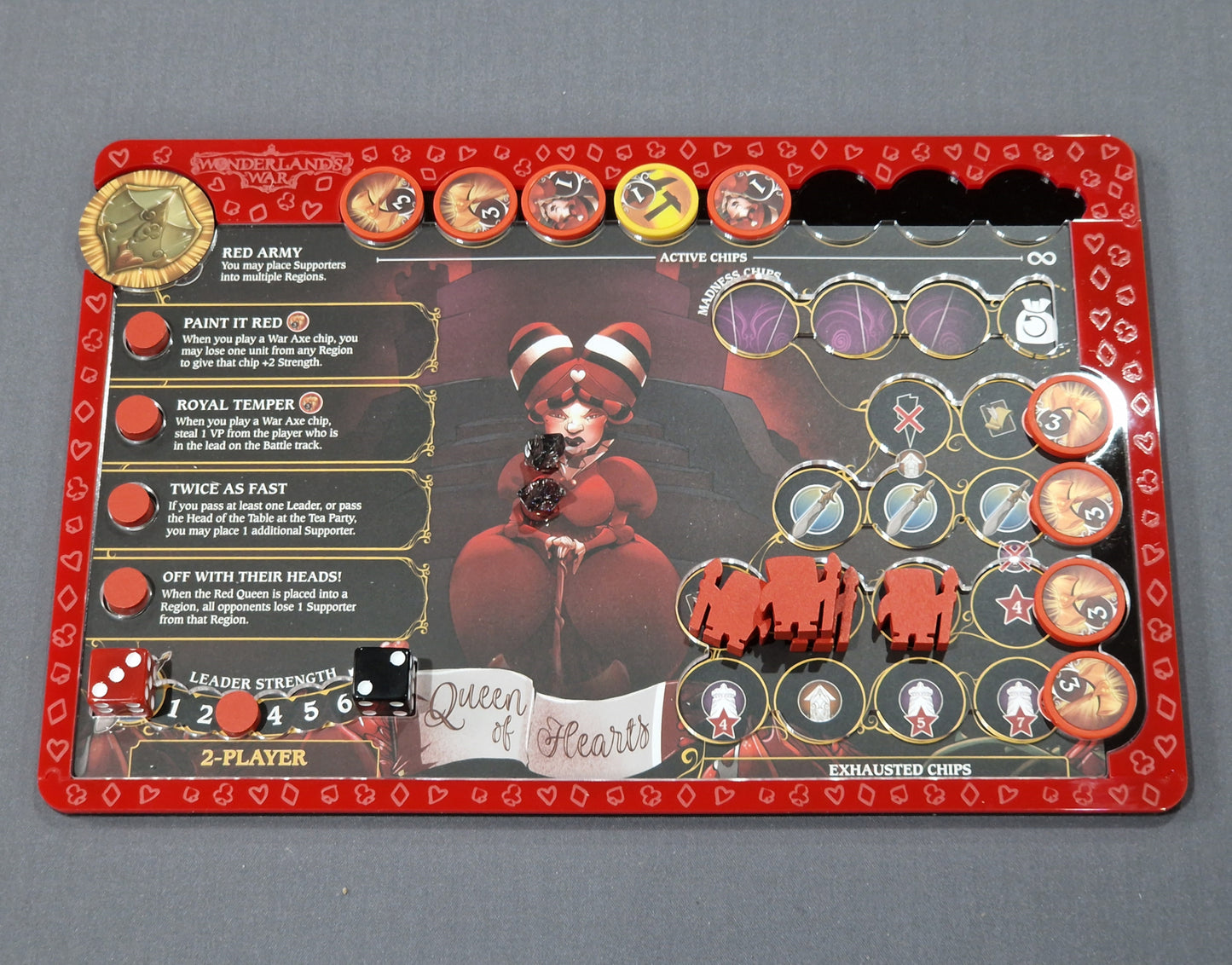 Wonderlands War Slimline Dashboards